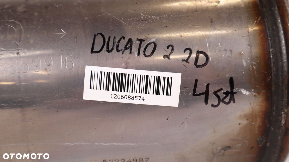 CITROEN JUMPER PEUGEOT BOXER FIAT DUCATO 2.2 HDI KATALIZATOR DPF 52224987, 46859916 - 8