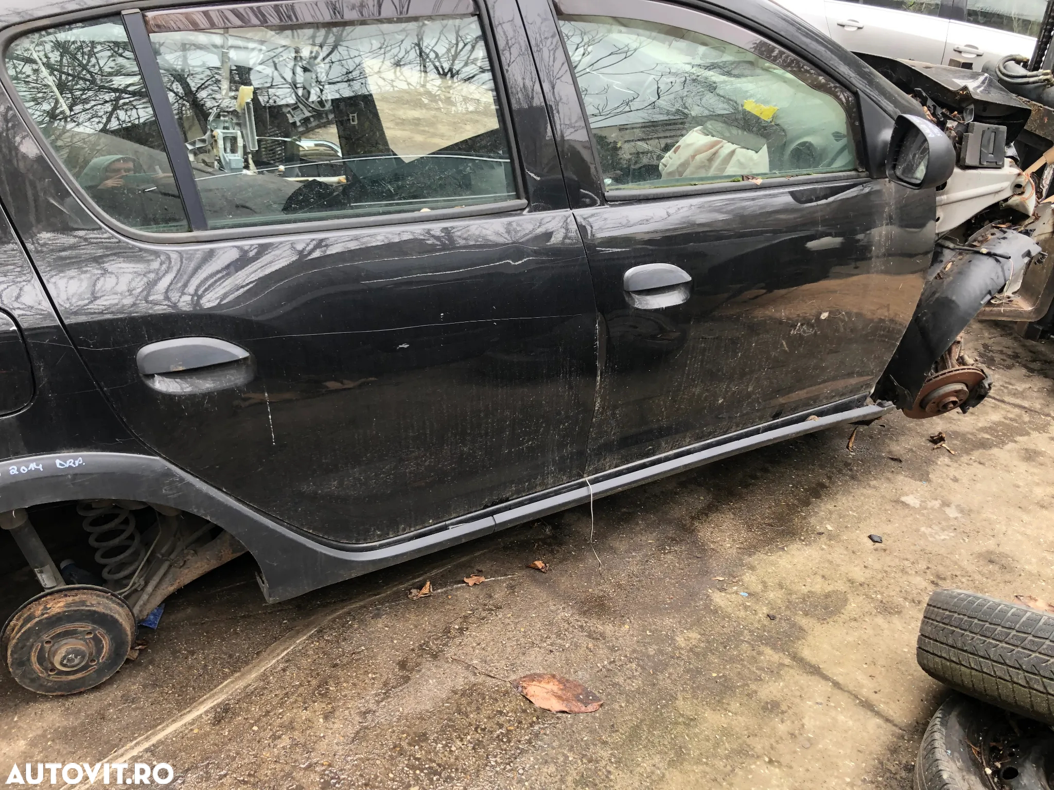 Usa dreapta spate Dacia Sandero 2 2014 negru - 8