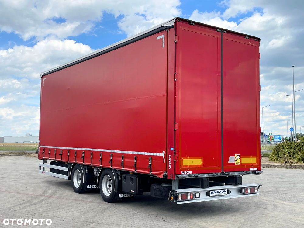 Wecon PRZYCZEPA TANDEM / 7,75 M / SUWANY PODNOSZONY DACH / SALON PL - 3