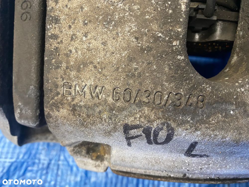BMW F10 F11 535i SWAP KOMPLET ZACISKI TARCZE HAMULCOWE PRZÓD 348MM TYŁ 330MM  JARZMA PRZEDNIE TYLNE KOMPLET ORYGINAŁ BMW - 11