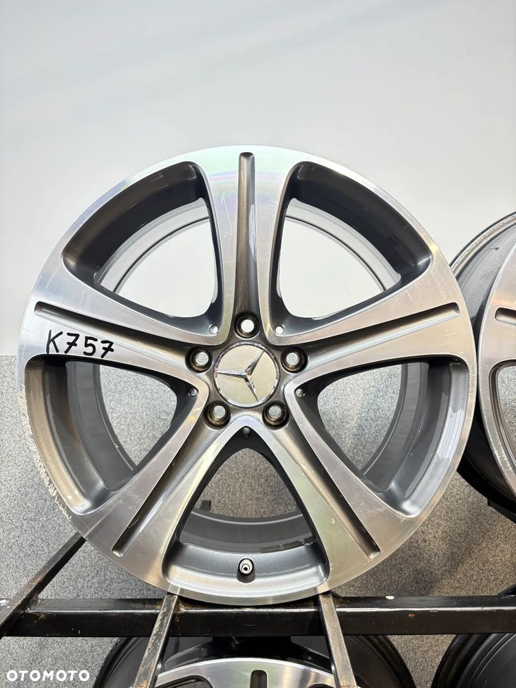 4 FELGI ALU. MERCEDES E-KLASA W213  18''  8J ET43 NR. FABR. 2134011400 - 2