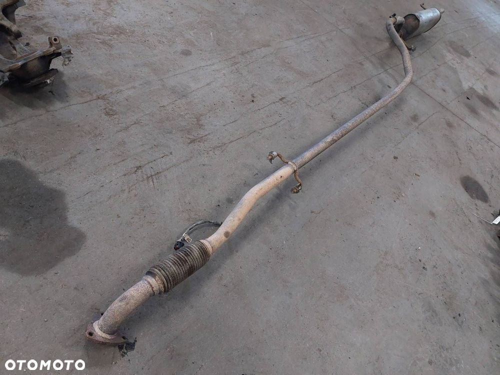 TŁUMIK WYDECH KOŃCOWY ŚRODKOWY RURA SIATKA OPEL CORSA D 1.2 16V 13263396 - 6