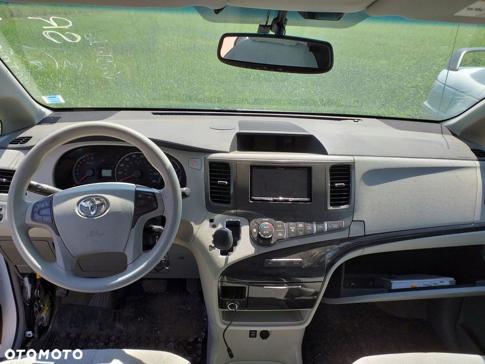 TOYOTA SIENNA Deska Air bag poduszka pasy ORYGINAŁ - 1