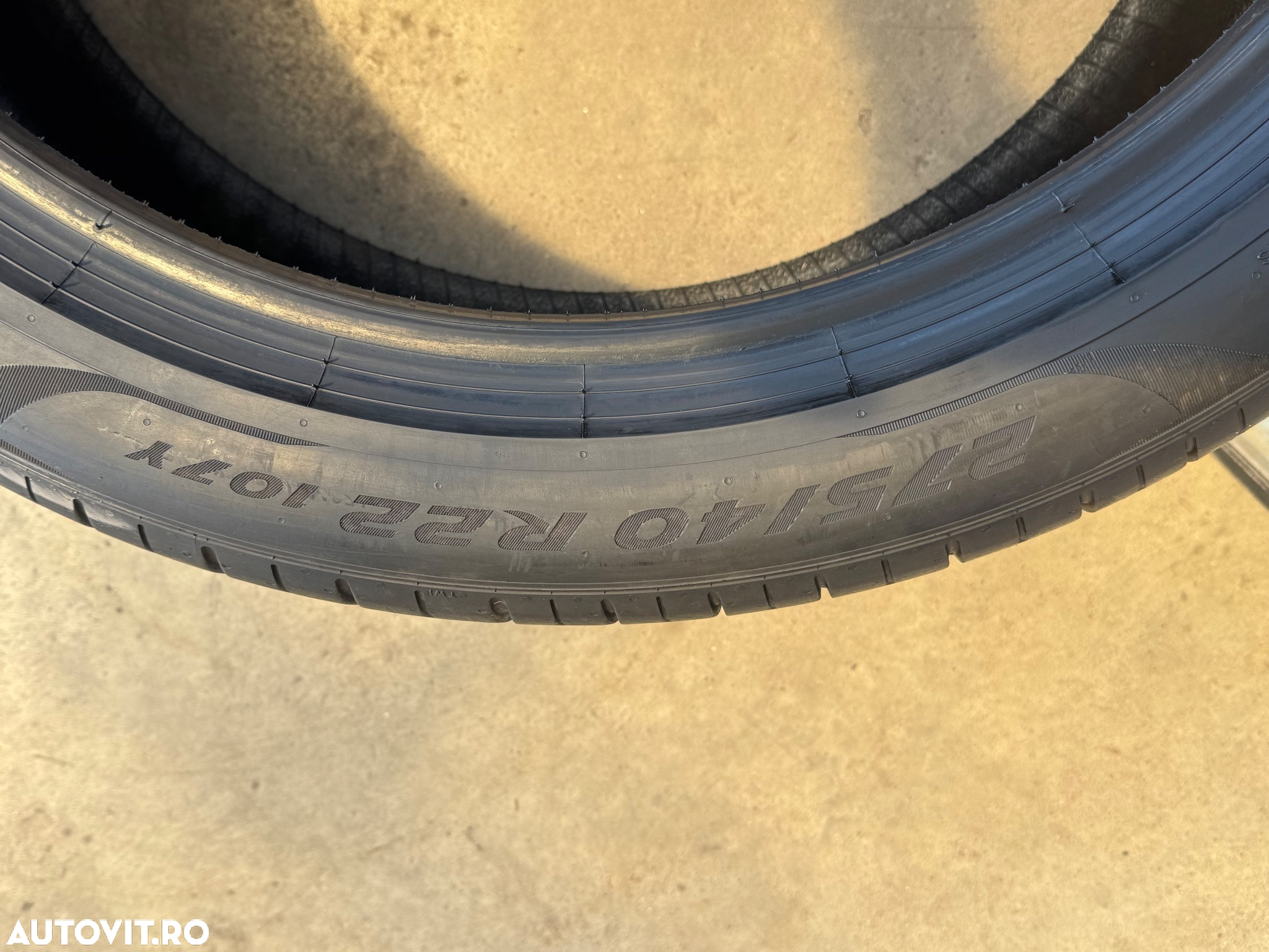 Vând 4 anvelope 275/40/22 Pirelli de vară ca noi - 6