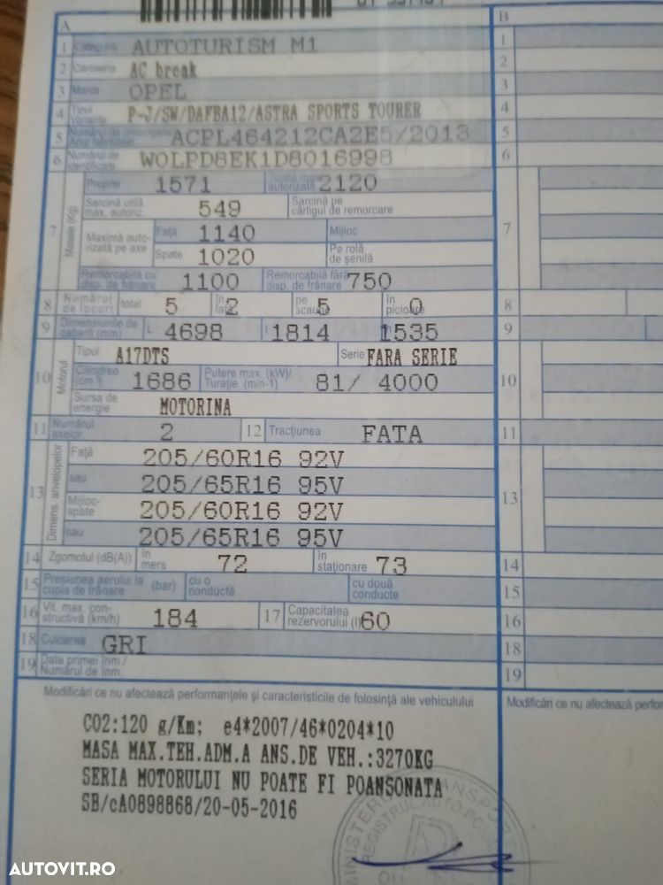 Opel Astra 1.7 CDTI ECOTEC Enjoy - 11