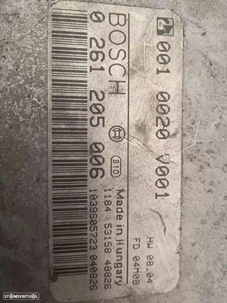 CENTRALINA MOTOR UCE SMART CITY-COUPE 2005 -0261205006 - 2