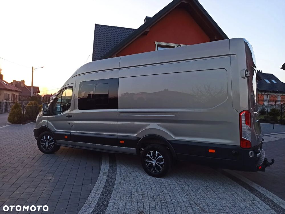 Ford TRANSIT 2.0 TDCi 170KM * JUMBO * BRYGADOWY 6 osób * BOGATY * SUPER STAN! - 4