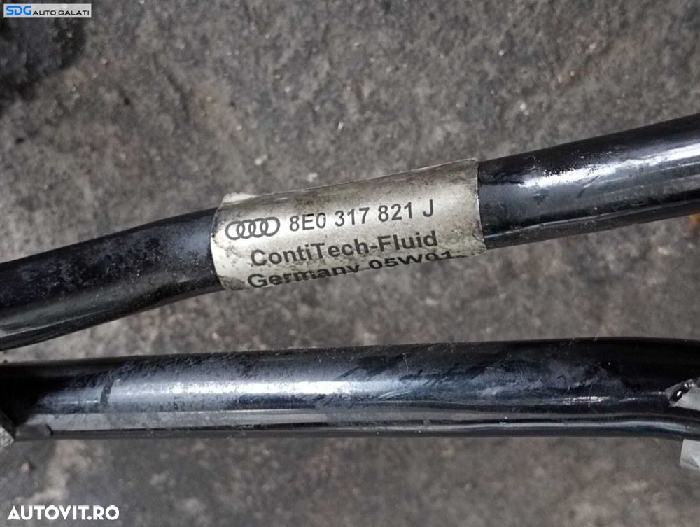 Conducta Conducte Teava Tevi Racire Ulei Lichid Transmisie Cutie Viteze Automata Audi A4 B6 2.5 TDI 2001 - 2005 Cod 8E0317818E 8E0317821J 8E0317822J [M5361] - 2