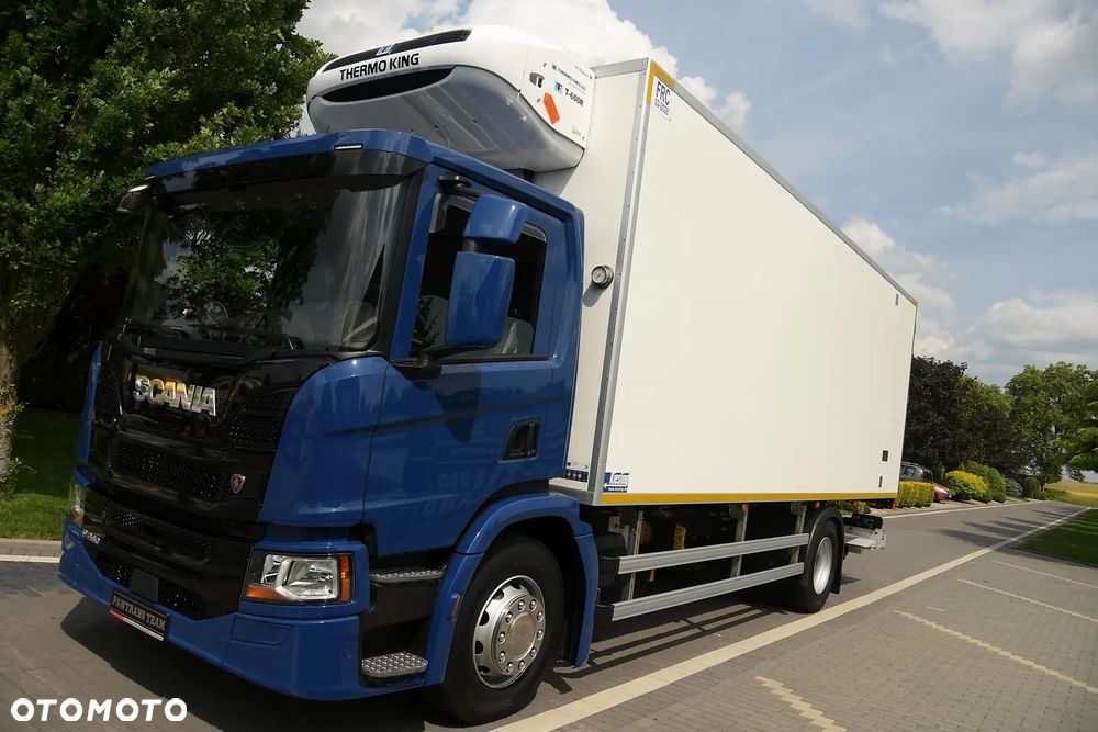 Scania P280///* 2022///* PRZEBIEG 165 TYŚ KM///* CHŁODNIA///* 18000KG///* THERMO KING///* WINDA///* BAR///* DŁ 7.30///* 18 EURO PALET///* KAMERA///* LEDY///* WAGA///* STAN JAK NOWA - 8