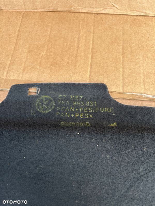 VW T5 TRANSPORTER LIFT 03- WYGŁUSZENIE WYCISZENIE MASKI ZE Spinkami - 7