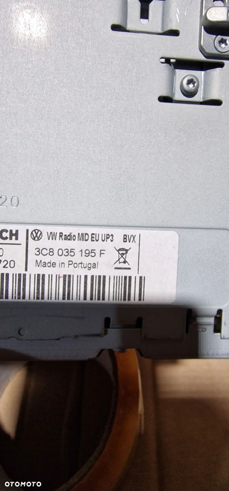 RADIO RSN310 Kod 3C8035195F VW PASSAT B7 Golf VI Eos - 5