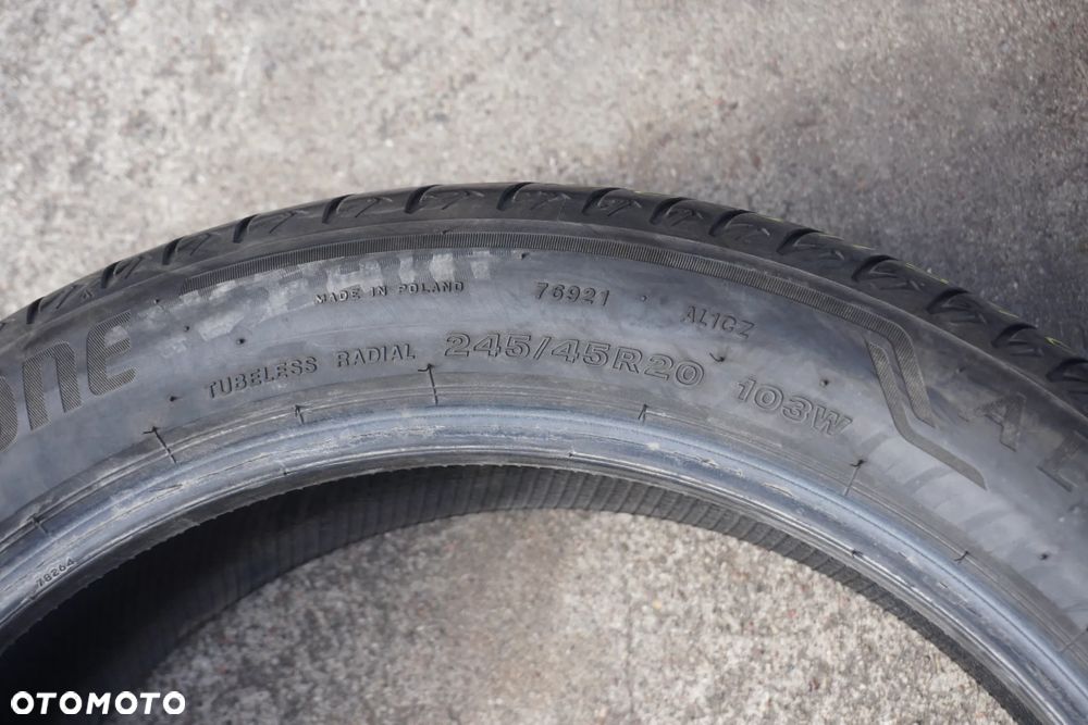 Bridgestone Alenza 245 45 20 - 6