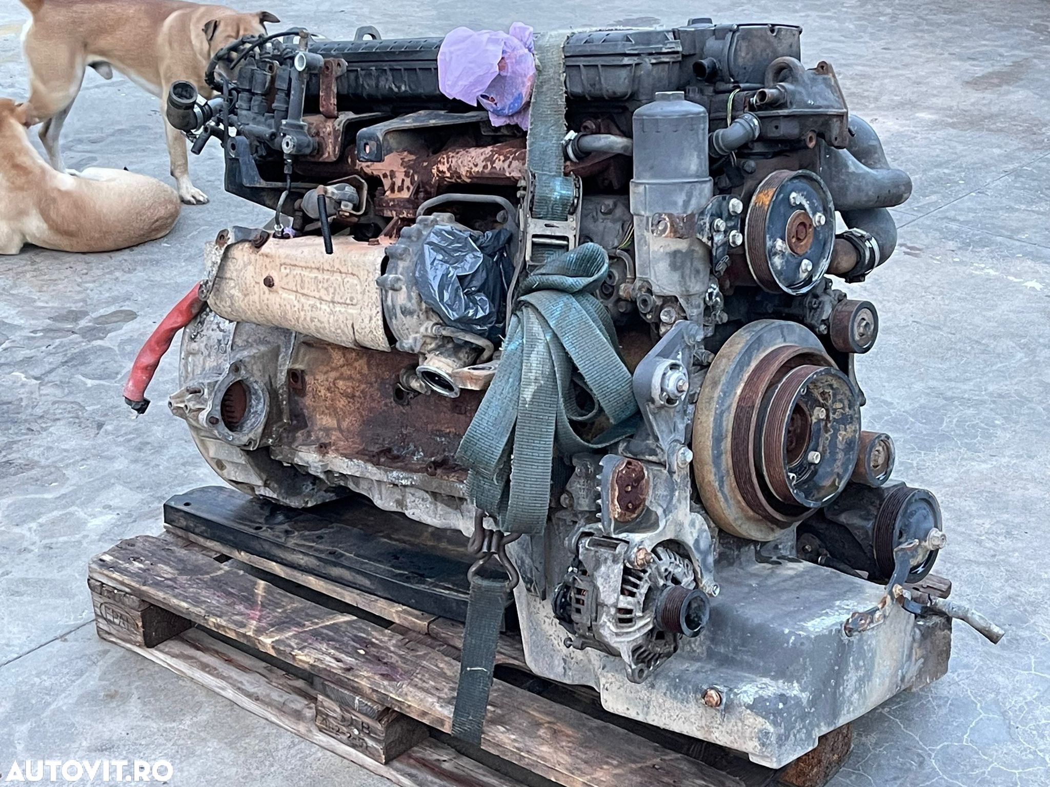 Motor Mercedes.  axor Econic - 4