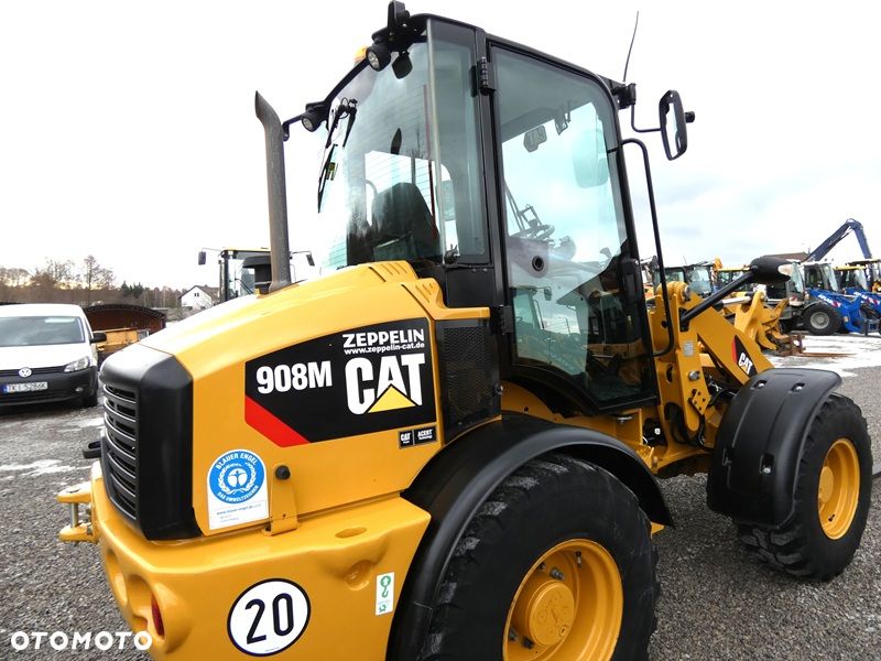 Caterpillar CAT 908M Z Niemiec / 3.372mtg po serwisie / Super Stan / - 28