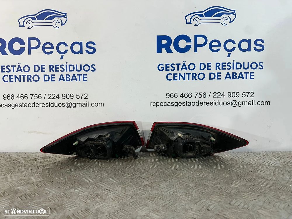 .Conjunto Farolins Tras Traseiro Esquerdo Direito Original Renault Clio 4 MK4 265553021R 265506608R 2011 - 2020 - 4