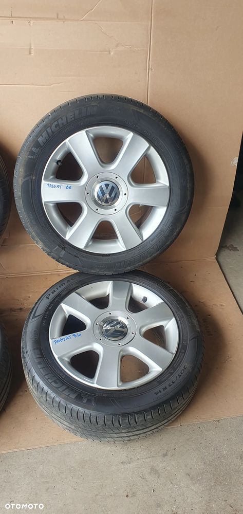 Alufelgi z oponami alusy 5X112 6,5J R16 ET50 VW Passat B6 1T0601025C - 3