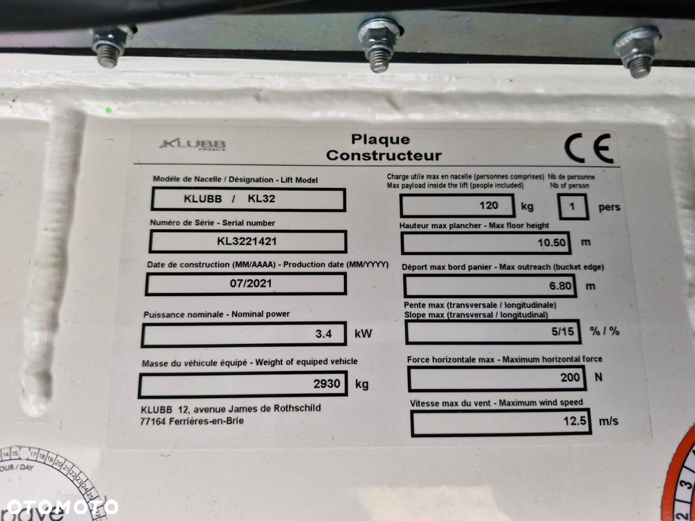 Renault Master Zwyżka Podnośnik Koszowy - 22