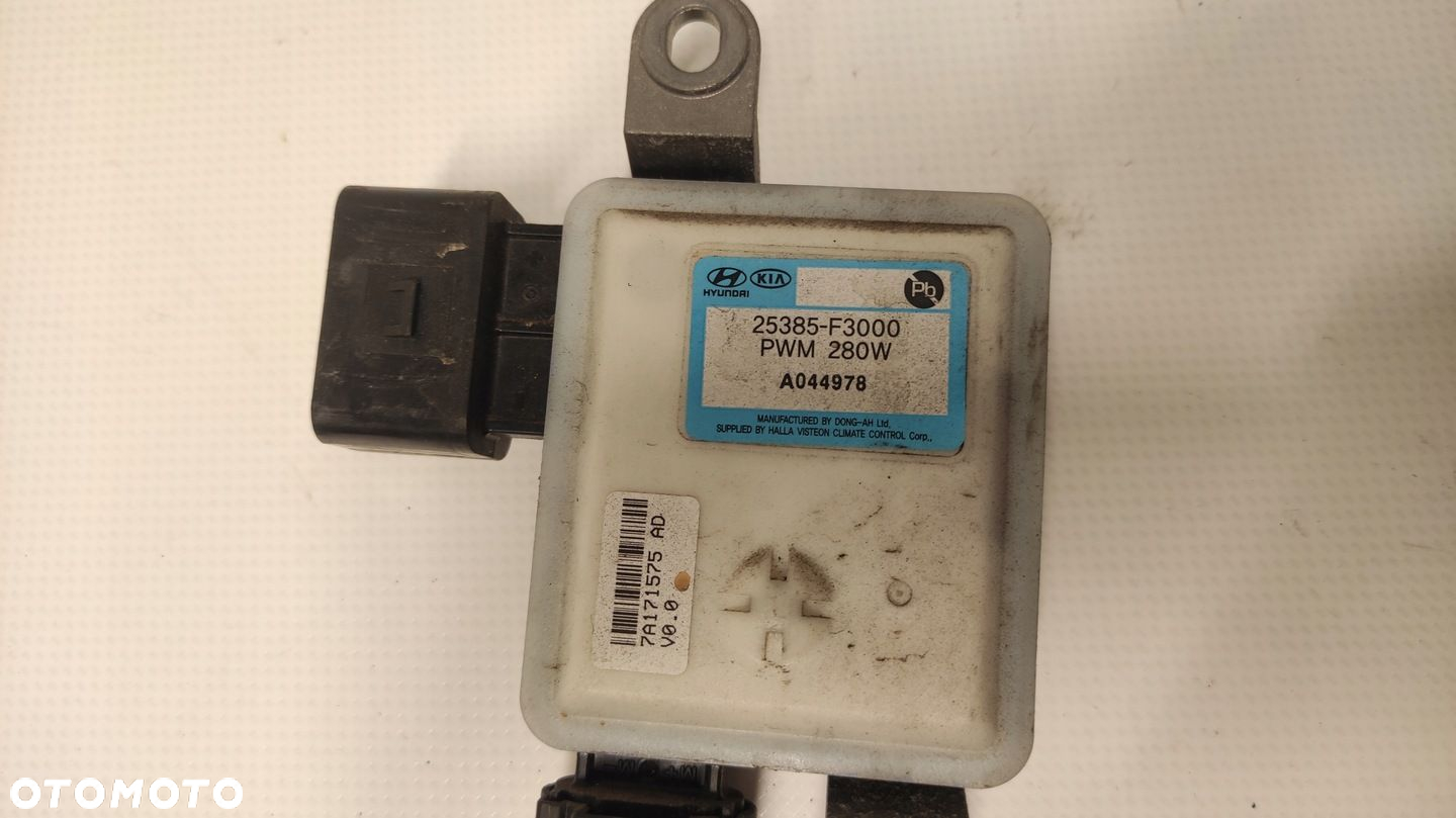 HYUNDAI I30 III 1.0 T-GDI STEROWNIK MODÓŁ WENTYLATOR 25385-F3000 - 3