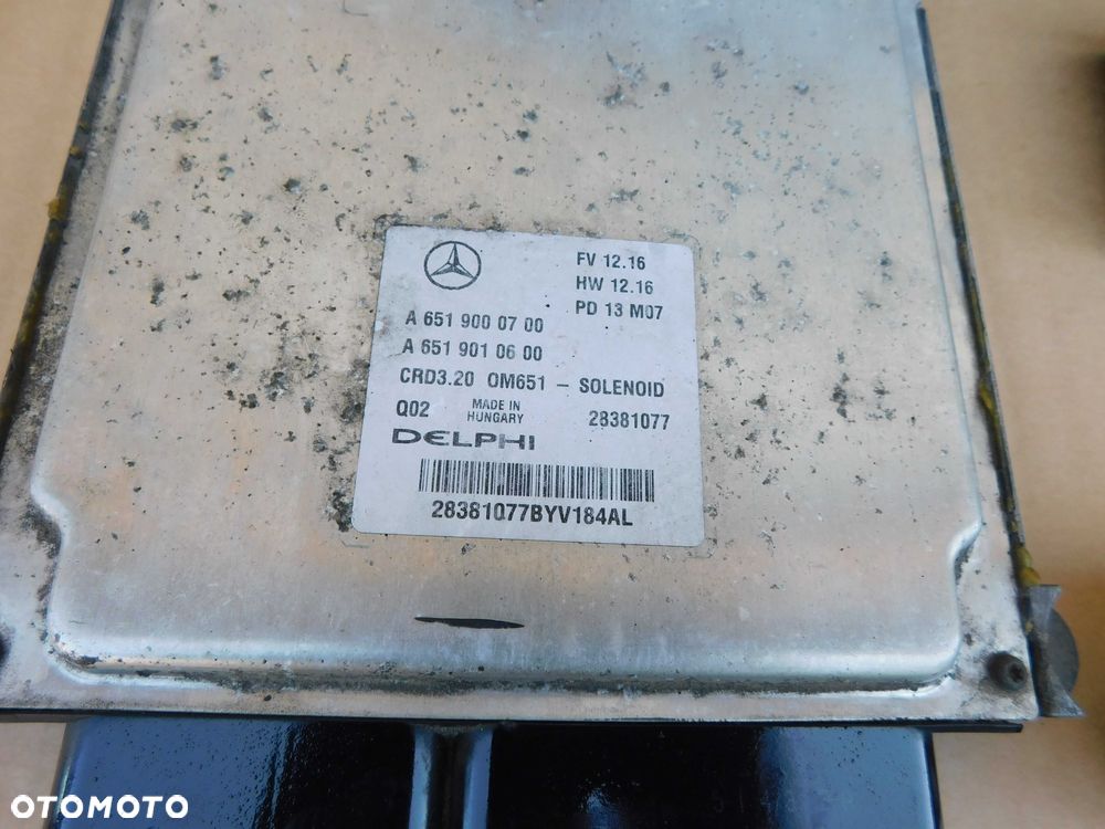 Zestaw Startowy Mercedes Sprinter 906 Stacyjka Rygiel A9065456408 komputer - 2