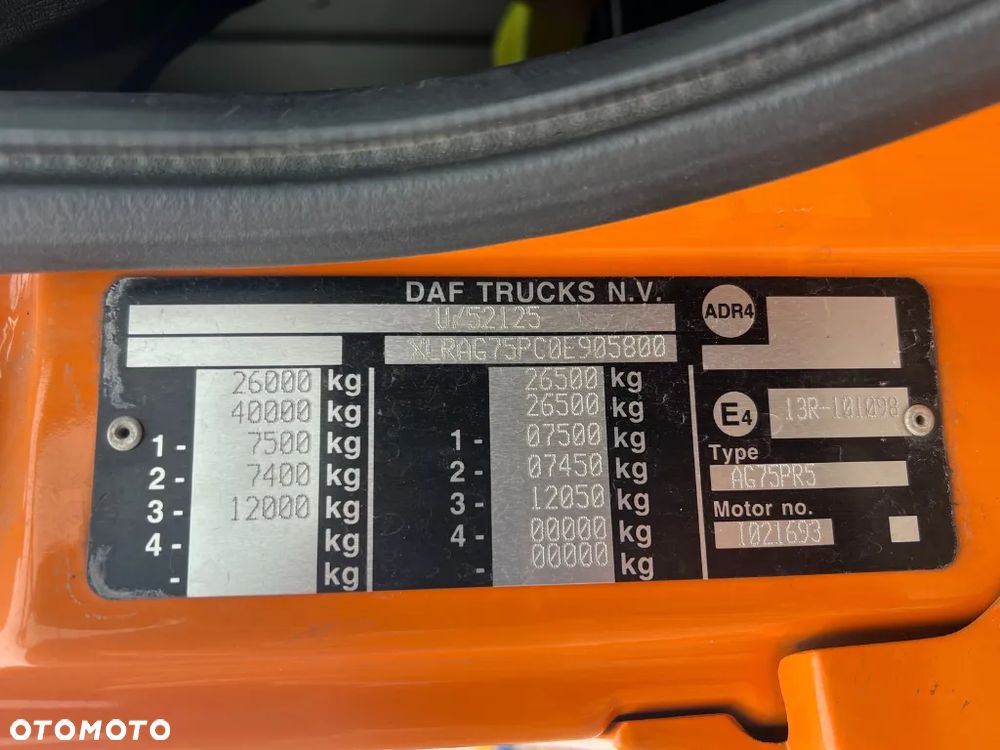 DAF FAG CF 75 pojazd asenizacyjny nowa beczka szambiarka - 13