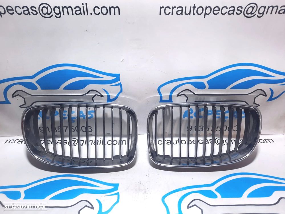 GRELHA CENTRAL FRENTE FRONTAL BMW SERIE 1 E81 VENTILAÇÃO EXTERIOR MOTOR ORIGINAL BMW E82 E87 E88 - 2