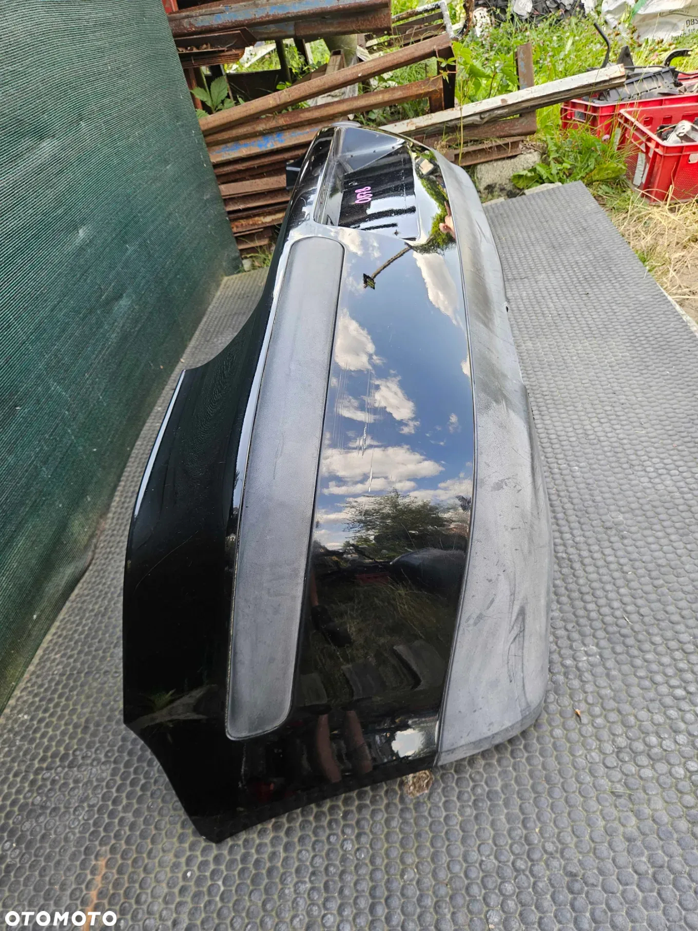 Zderzak Tył Tylny Czarny Podswietlanie Tablicy Lampki Spojler VW Golf IV 4 - 4