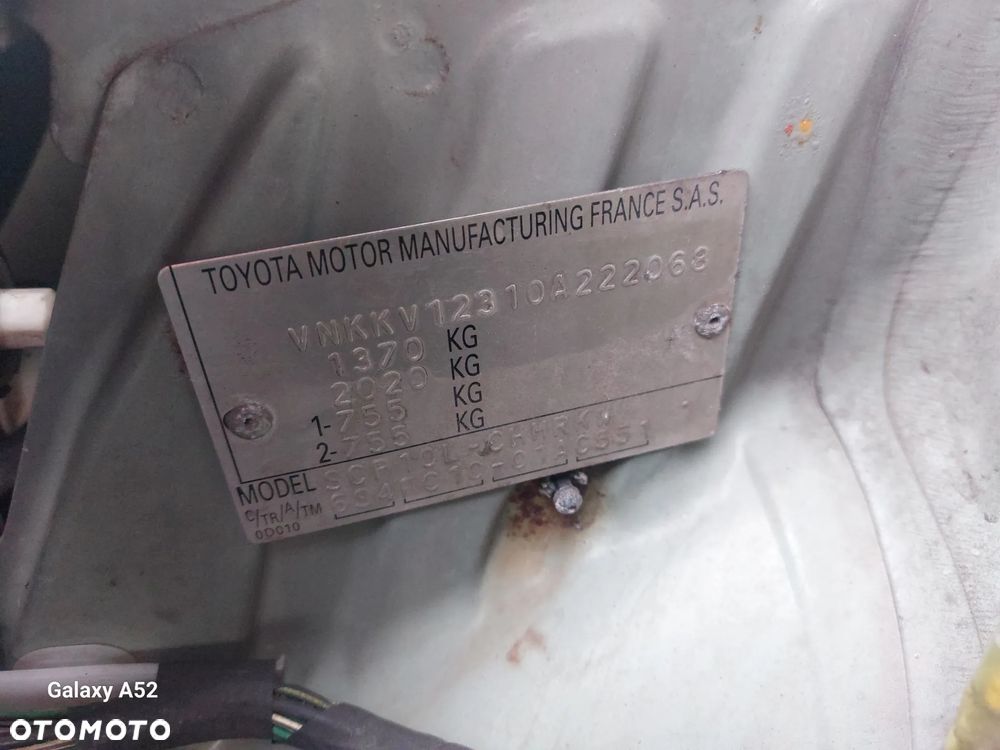 Zderzak TOYOTA YARIS I LIFT 1,0B 03R. maska,lampy,drzwi,klapa..... - 9