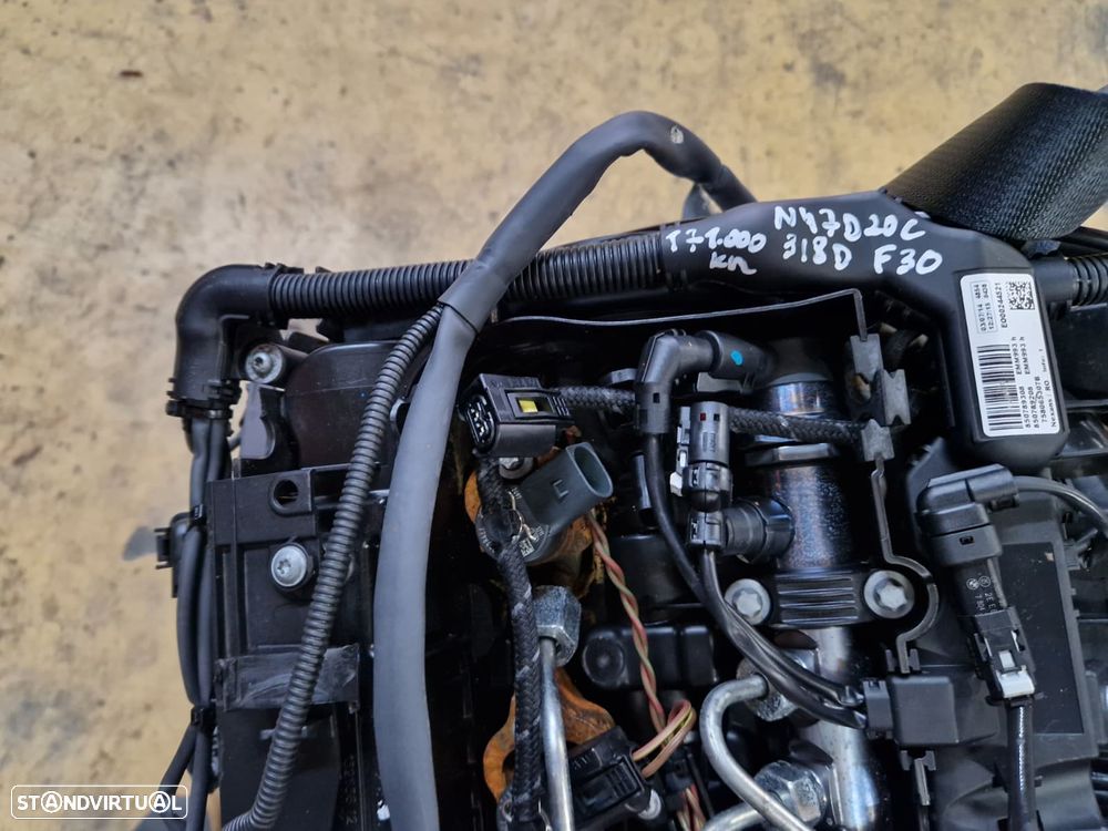 Motor usado N47D20C BMW 318D 143CV F30 F31 118D F20 2 GERAÇÃO 184CV 320D - 4