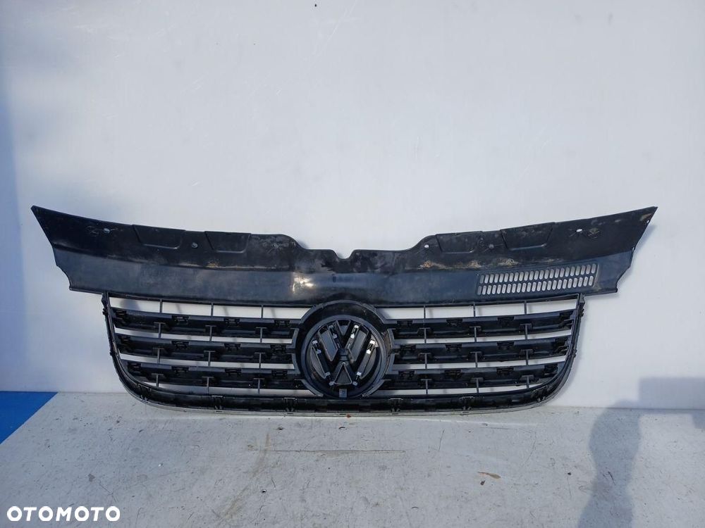 ATRAPA GRILL KRATKA CHROM VOLKSWAGEN TRANSPORTER T5 MULTIVAN 7H5807101/8 - 5