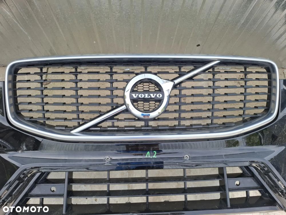 ZDERZAK PRZEDNI PRZÓD VOLVO XC60 II LIFT R DESING ŁADNY GRILL - 2