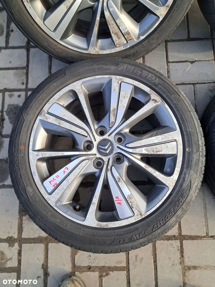 citroen c4 grand picasso ii felgi aluminiowe 5x108 e50 9677090377 - 2