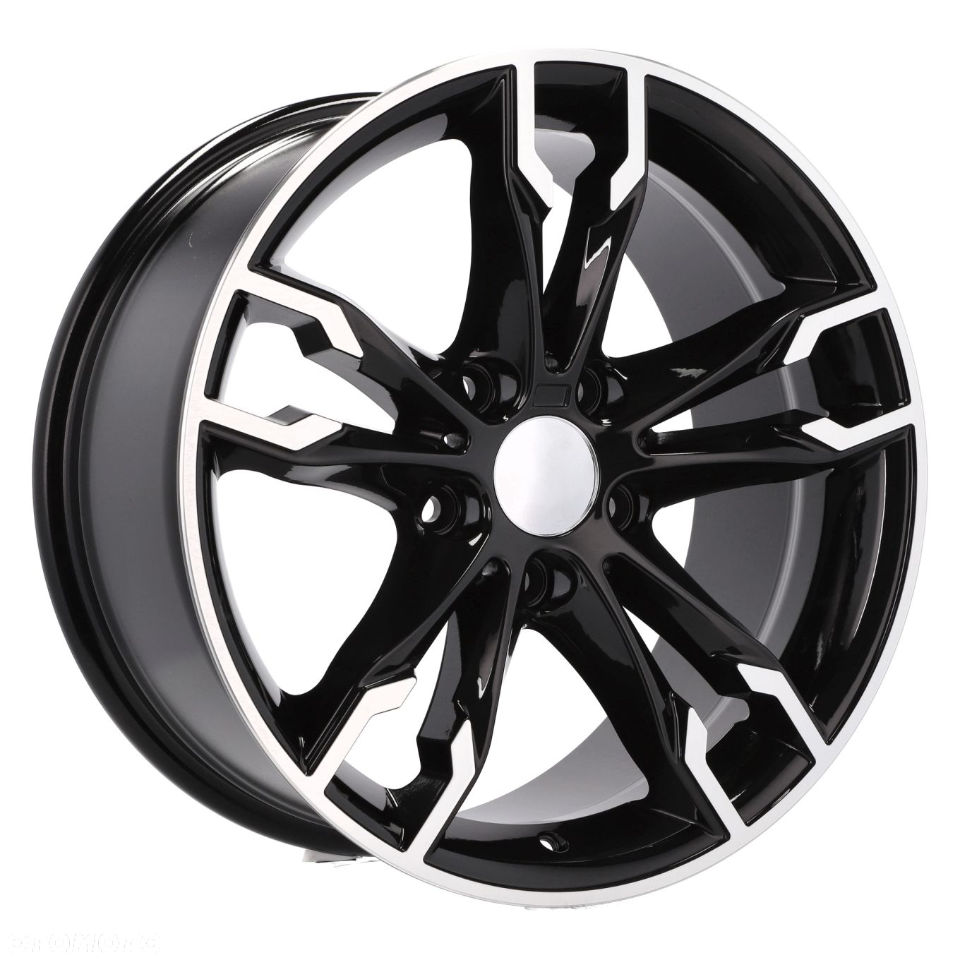 4x Felgi 17 m.in. do BMW 3 e36 5 e34 e39 e60 e61 6 e63 e64 f06 f12 f13 7 e38 e65 - B1257 (BK5255) - 2