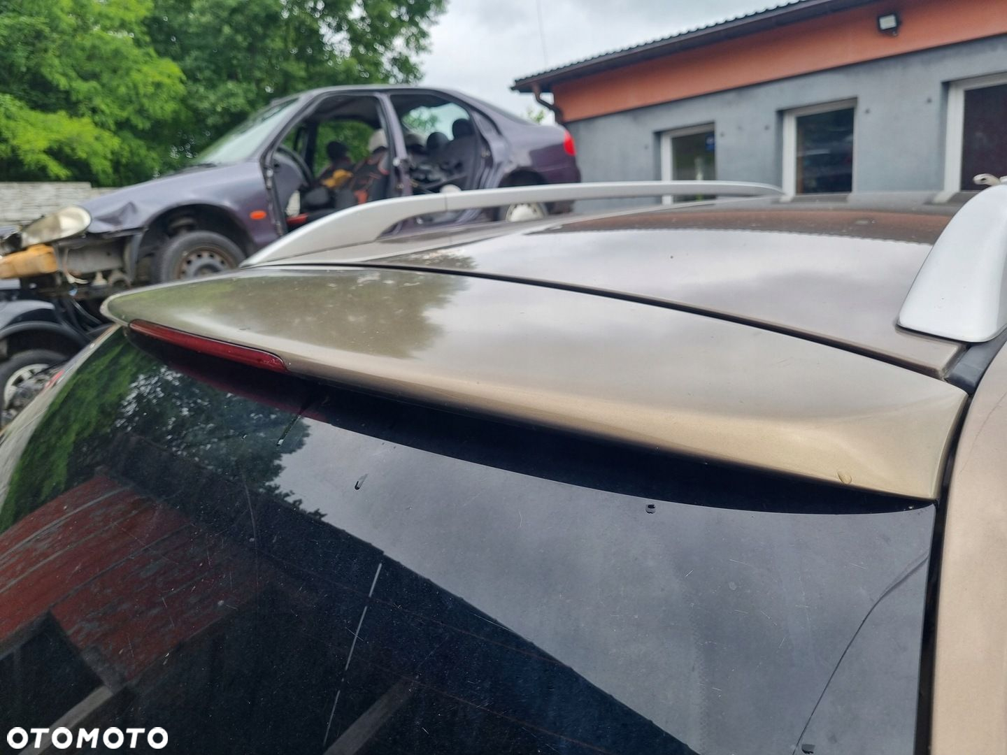 TOYOTA AVENSIS II T25 03-06 2005 r. KOMBI 4Q9 KLAPA TYLNA BAGAŻNIKA - 3