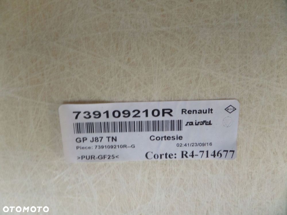renault captur i podsufitka 739109210r - 6