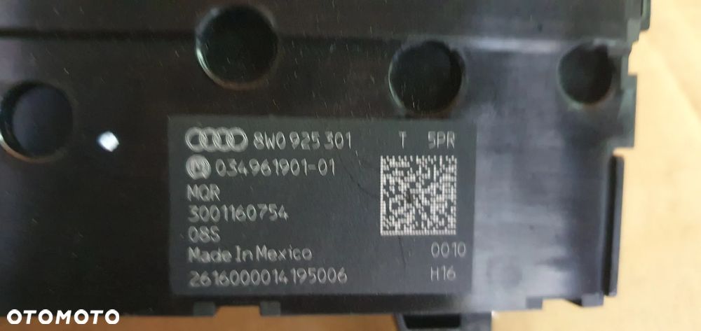 Panel sterowania przełączniki Audi A4 B9 8W0925301 - 7