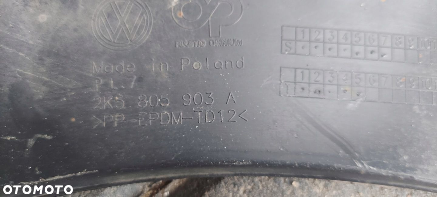 VW CADDY 2K5 ZDERZAK PRZEDNI KRATKI STELAŻE 6PDC - 11