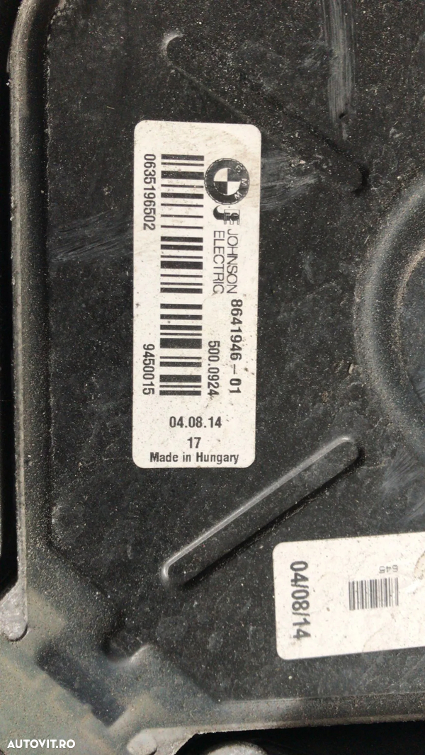 Electroventilator bmw Seria 3 F30 cod 8641946-01