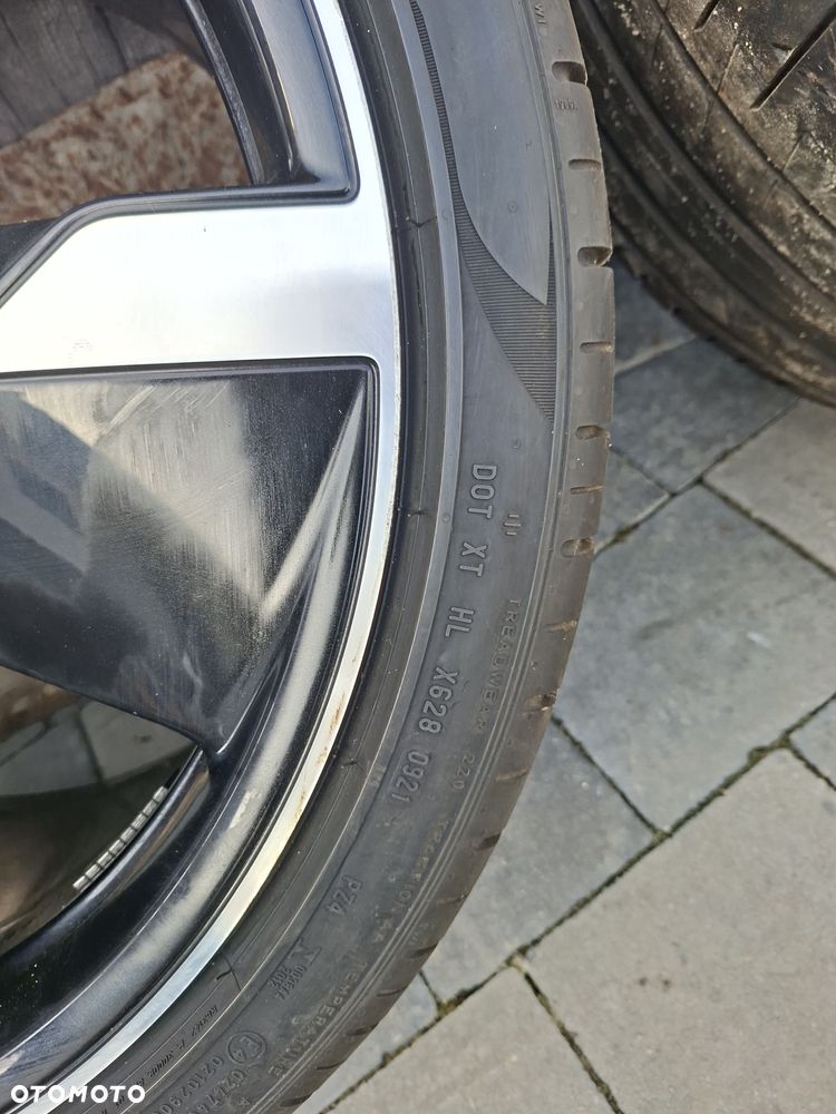 Sprzedam koła do Porsche Taycan 21cali Opony jak nowe dot21 - 14