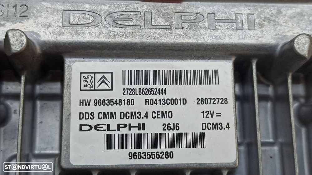CENTRALINA DO MOTOR UCE PEUGEOT 407 SW PREMIUM - 4