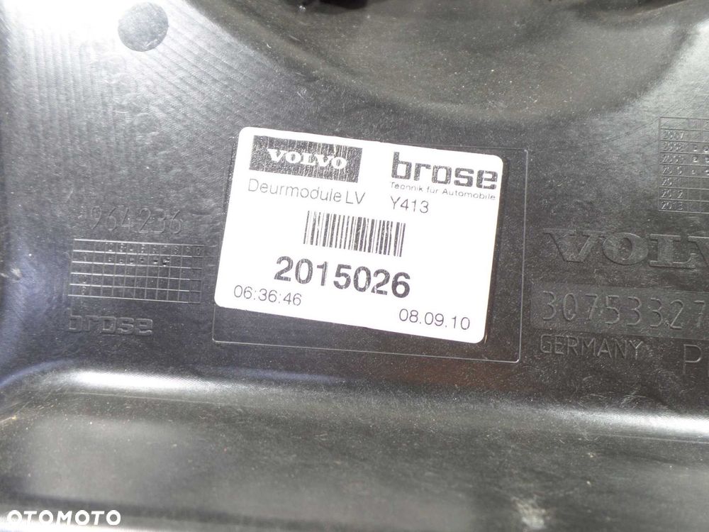 VOLVO XC60 08-13 MECHANIZM PODNOSNIK SZYBY LEWY PRZOD 964240 30753327 - 7