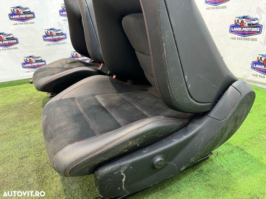 Interior piele, scaune cu incalzire banchete mercedes benz c-class c204 coupe 2007-2014 - 7