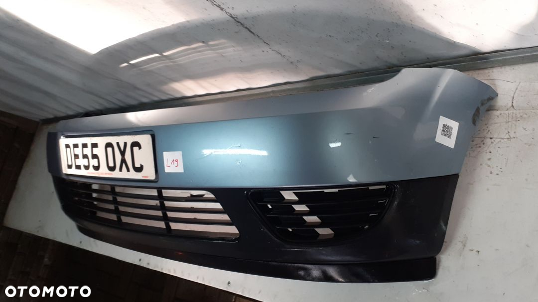 ^ ZDERZAK PRZÓD PRZEDNI DO FORD FIESTA MK6 6 VI J4 BŁĘKITNY - 3