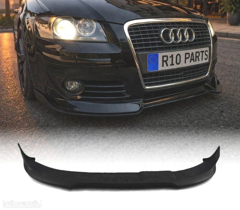 LIP SPOILER FRONTAL AUDI A3 8P 8PA 03-08 LOOK S3 - 1