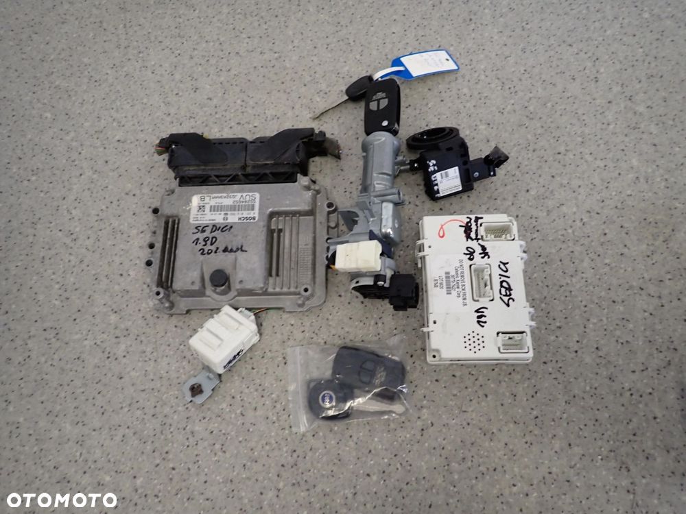 FIAT SEDICI 1.9 DDIS 06-12 ZESTAW STARTOWY KOMPUTER STACYJKA - 3