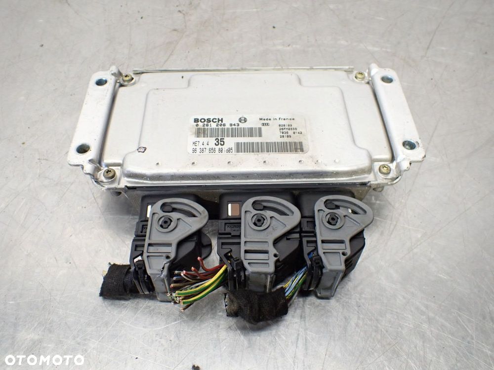 KOMPUTER SILNIKA PEUGEOT 307 1.6 9638765680     0261206943 - 4