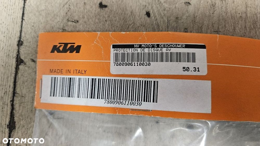 Osłona tarczy hamulcowej przód Bremsso KTM / Husqvarna  7800906110030 - 2