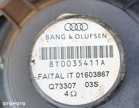 audi a4 b8 a5 głośnik drzwi tył bang olufsen 8t0035411a - 2