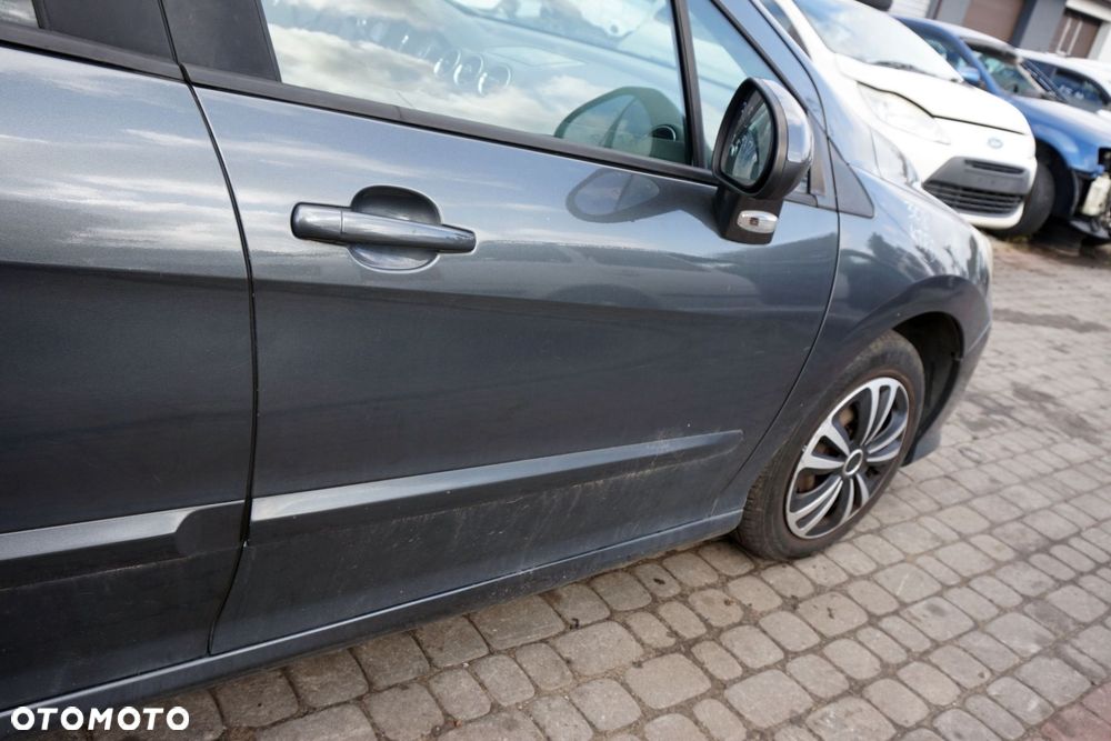 DRZWI PRZEDNIE PRAWE 308 I T7 5D HB KTPD  SZARY PEUGEOT 2007-2011 - 4