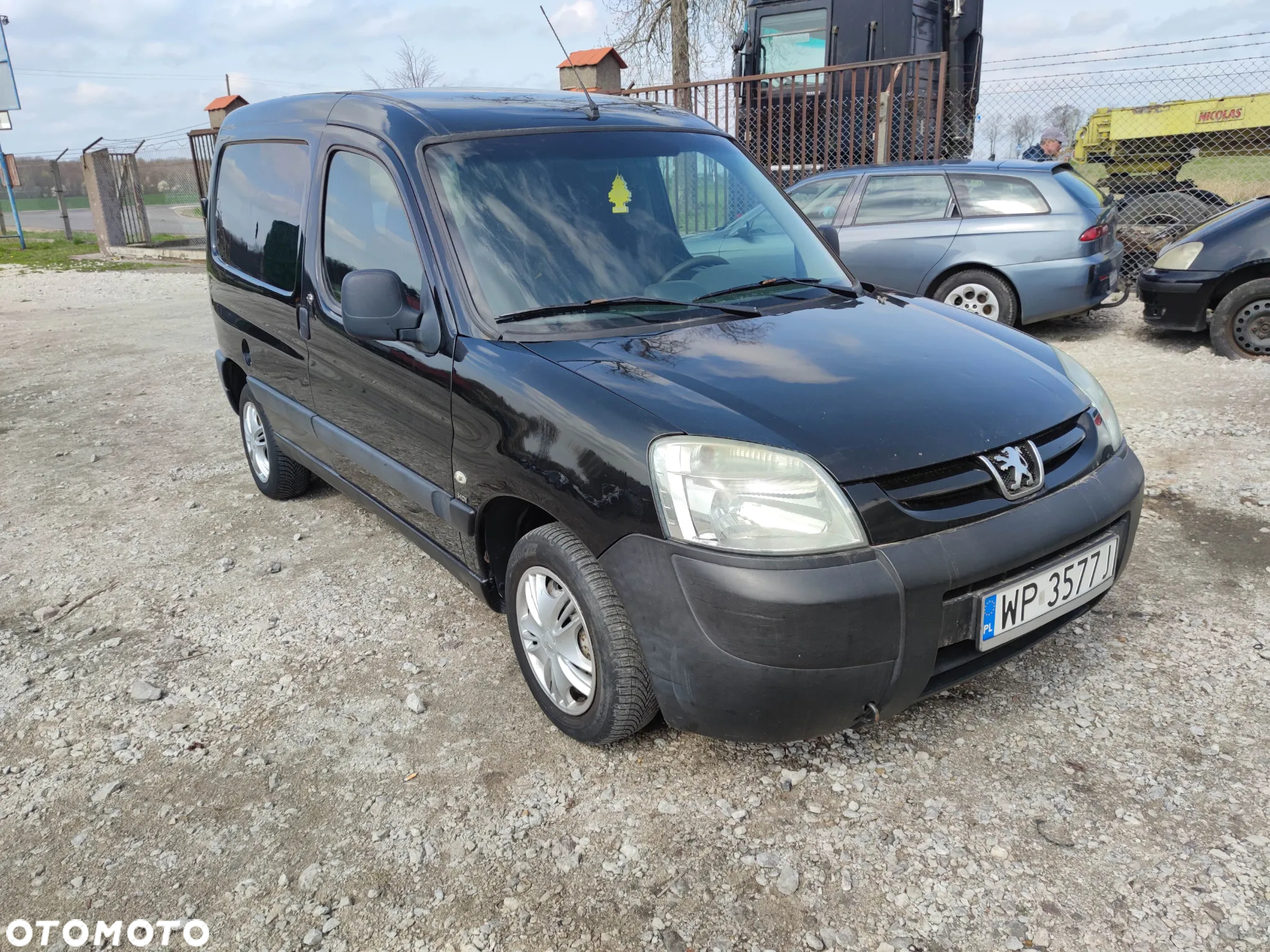 Peugeot partner I lift citroen Berlingo przód kompletny EXYB maska zderzak lampy błotniki pas przedni atrapa chlodnice - 3