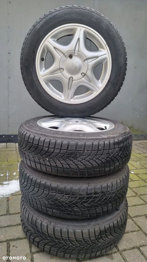 Opony zimowe z alu felgami R15  175/ 65 - 2